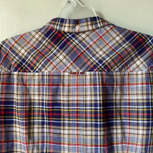 Fred Perry | Tartan Linen blend Shirt Dress - Picture 8 of 8